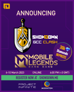 tournament announcement Showdown and Moonton